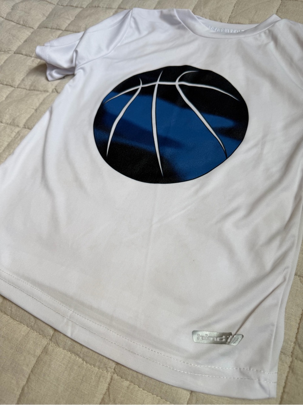5/$10 | Boy's Shortsleeve Athletic T-Shirt Quick Dry Basketball - Picture 5 of 5